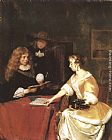 Gerard ter Borch A Concert painting